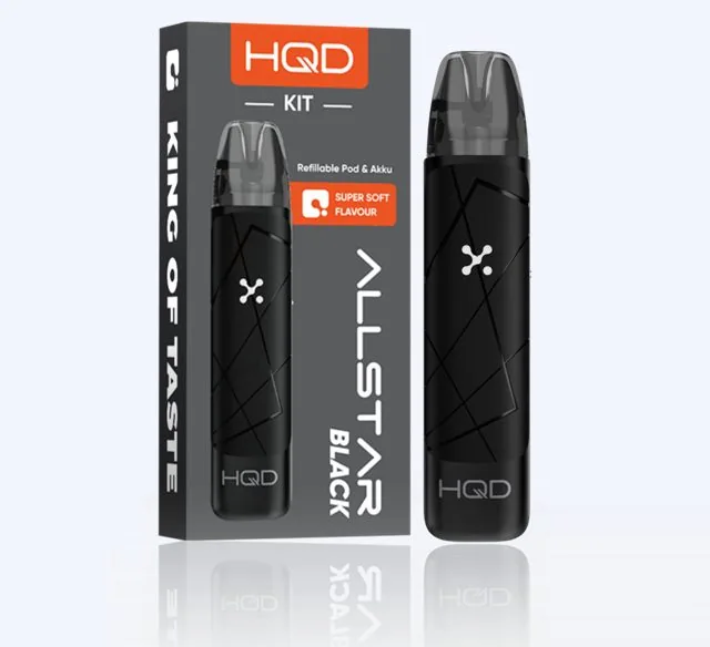HQD ALLSTAR LITE Produktreihe mit 5 Sorten, Einweg E-Zigarette