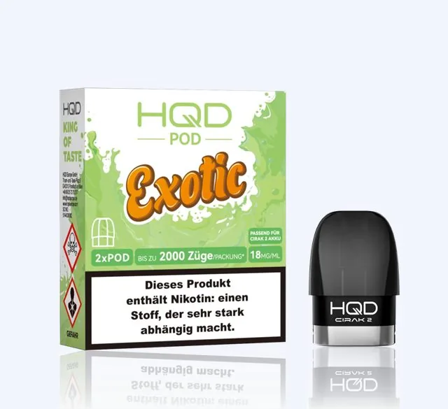 HQD CIRAK 2 Pod – Exotic Pod-System