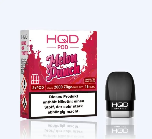 HQD CIRAK 2 Pod – Melon Punch Pod-System