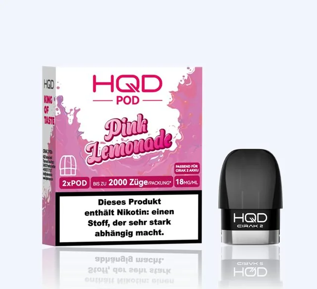 HQD CIRAK 2 Pod – Pink Lemonade Pod-System