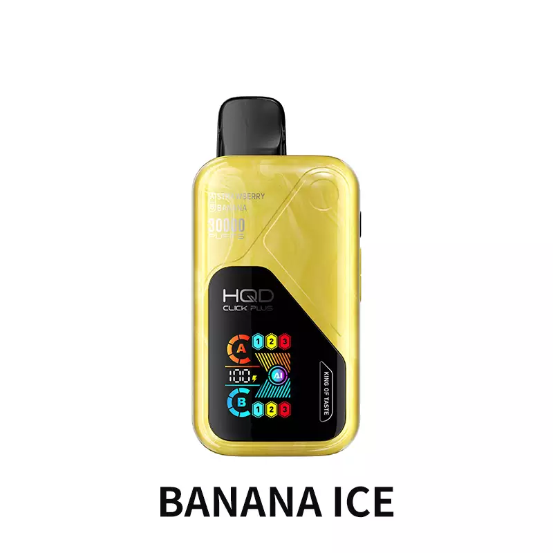HQD Click Plus 30000 – Banana Ice Einweg E-Zigarette