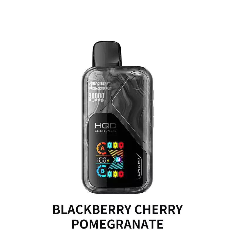 HQD Click Plus 30000 – Blackberry Cherry Pomegranate Einweg E-Zigarette