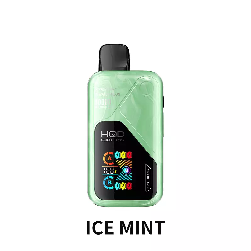 HQD Click Plus 30000 – Ice Mint Einweg E-Zigarette