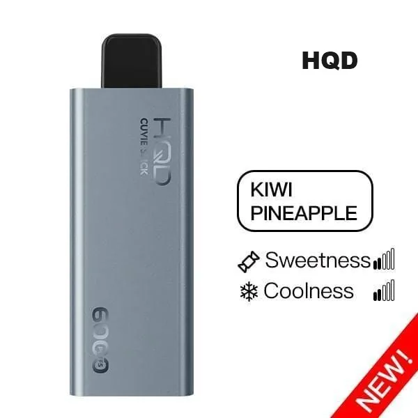 HQD Cuvie Slick 6000 – Kiwi Pineapple Einweg E-Zigarette