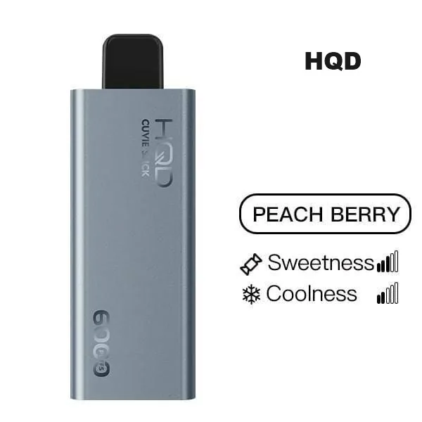 HQD Cuvie Slick 6000 – Peach Berry Einweg E-Zigarette