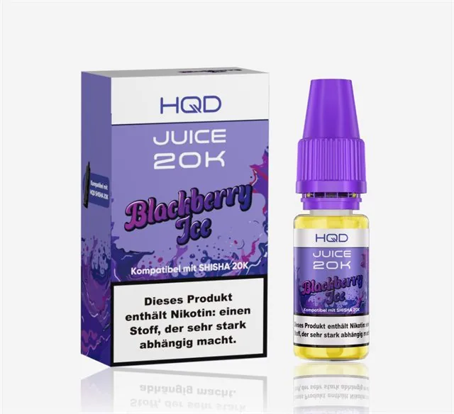 HQD JUICE 20K – Blackberry Ice E-Shisha zum Einmalgebrauch