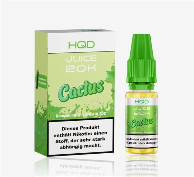 HQD JUICE 20K – Cactus E-Shisha zum Einmalgebrauch