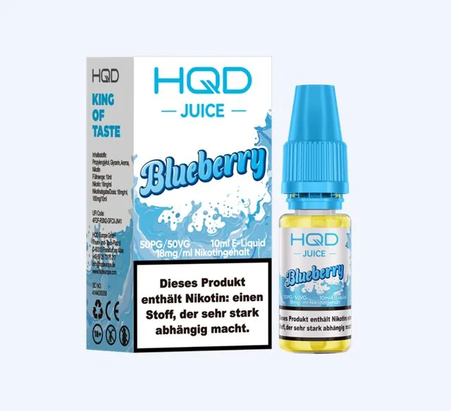 HQD JUICE – Blueberry Einweg E-Zigarette