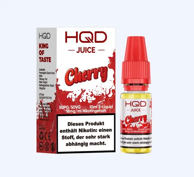 HQD JUICE – Cherry Einweg E-Zigarette