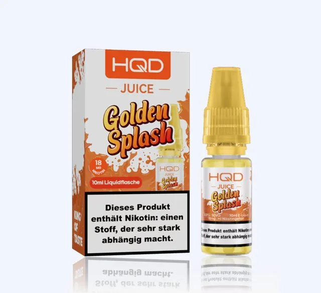 HQD JUICE – Golden Splash Einweg E-Zigarette