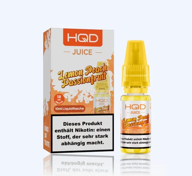 HQD JUICE – Lemon Peach Passionfruit Einweg E-Zigarette