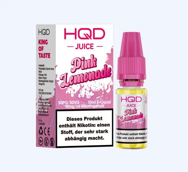 HQD JUICE – Pink Lemonade Einweg E-Zigarette