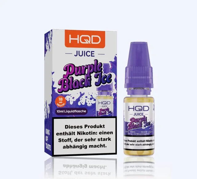 HQD JUICE – Purple Black Ice Einweg E-Zigarette