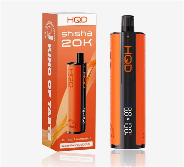 HQD SHISHA 20K – Orange E-Shisha zum Einmalgebrauch