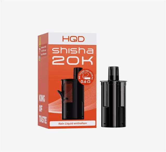 HQD Shisha 20K – Refillable Pod E-Shisha zum Einmalgebrauch