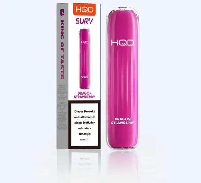 HQD SURV – Dragon Strawberry Einweg E-Zigarette