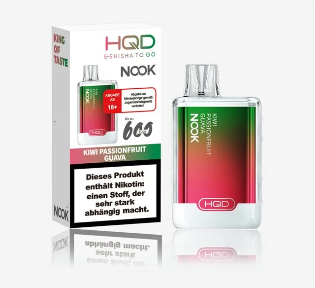 NOOK Kiwi Passionfruit Guava Einweg E-Zigarette